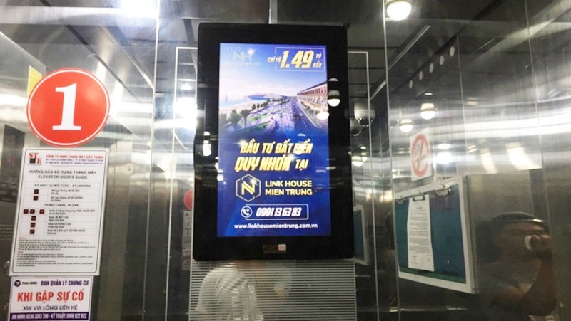 Quảng cáo trong thang máy - Brandcom - Công Ty CP Truyền Thông Thương Hiệu Việt Nam